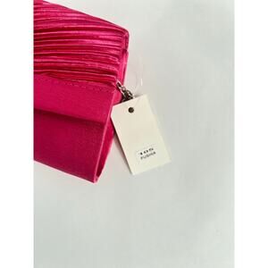 HOT PINK CLUTCH PURSE CROSSBODY EVENING COCKTAIL HANDBAG PROM FORMAL FLORAL